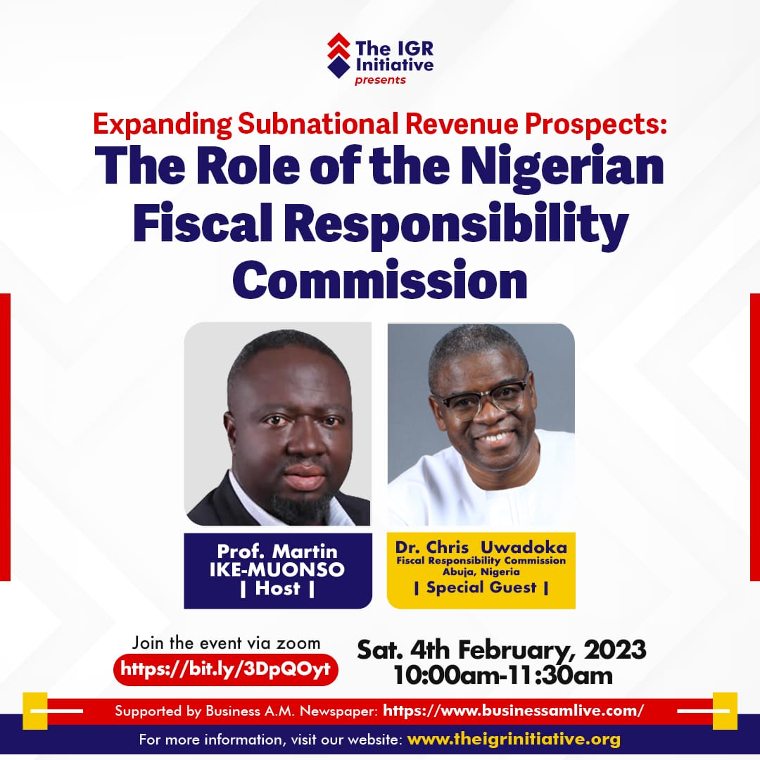 Read more about the article Expanding Subnational Revenuce Prospects: The Role of the Nigerian Fiscal Responsibility Commissions