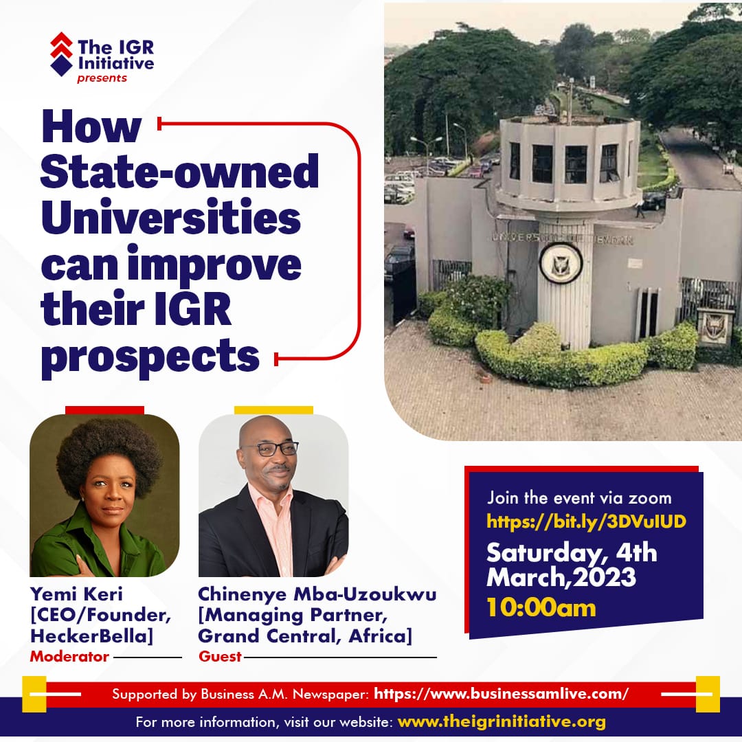 Read more about the article How State-owned Universities can improve their IGR prospects